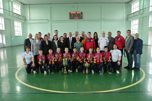 В Железнодорожном районе чествовали юных победителей Российского финала «Кожаного мяа»